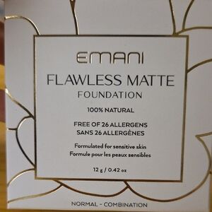 Emani Flawless Matte Foundation - Natural